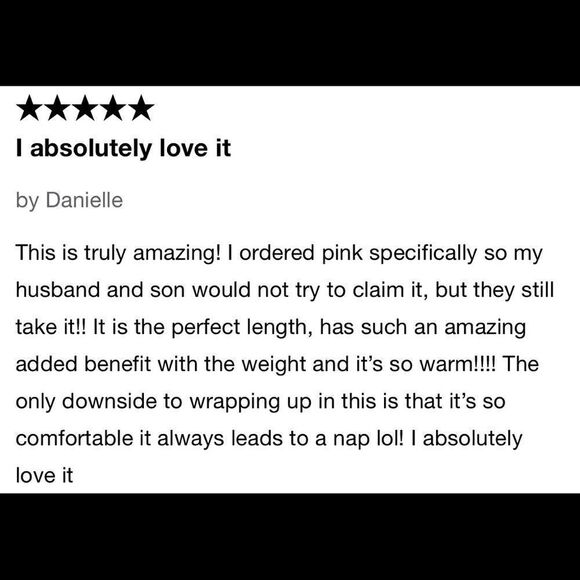 Ella Jayne Wearable Weighted Snuggle Blanket - Picture 3 of 11